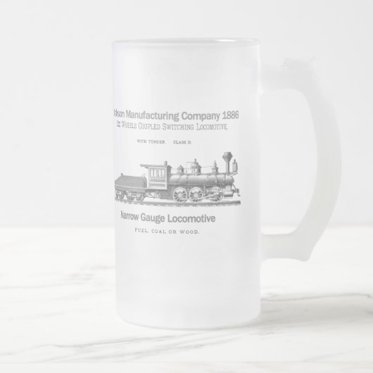 Dickson Switching Locomotive 1886 Matglas Bierpul (Rechts)