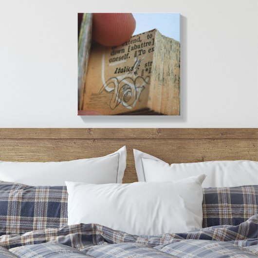 DicofrAngle Miniatuur Book cut down Drawing Canvas (Insitu (Slaapkamer))