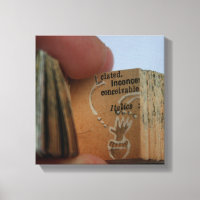 DicofrAngle Miniatuur Book Hand Drawing Canvas