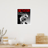 "Dictator in het Making" Poster (Keuken)