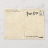 dictionary Art Royal Crown Red Gold Briefkaart (Achterkant)