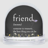 Dictionary Definition of a FRIEND With Wildflowers (Arrière)