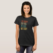 Did I roll my eyes out loud sarcastic 4 T-shirt (Voorkant volledig)