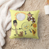 Diddle Diddle Cute Nursery Rhyme Thema Kussen (Deken)