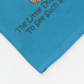 Diddle, Diddle Nursery Rhyme Fleece Deken (Hoek)