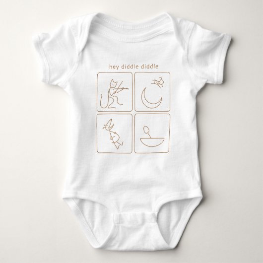 Diddle Diddle onesy Romper (Voorkant)