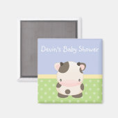 Diddles Ferme Moo-Vache Baby shower Aimant Faveur  (Recto/Verso)