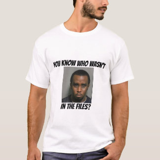Diddy staat niet in de bestanden t-shirt