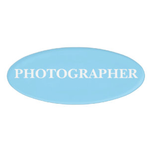 D'identification Badge Magnétique - Photographe