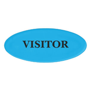 D'identification Badge Magnétique - Visiteur