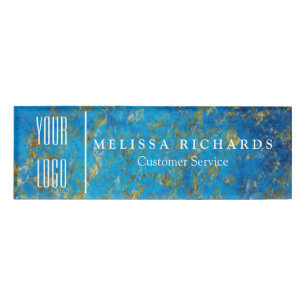 D'identification Badge nominatif personnalisé en marbre petit
