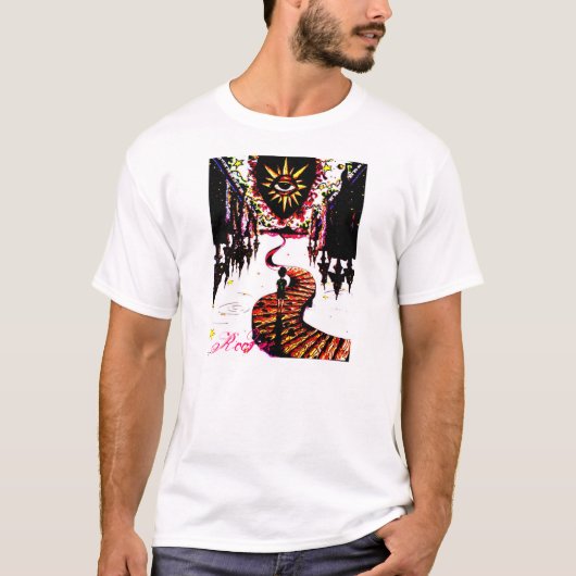 didgital art t t-shirt (Voorkant)