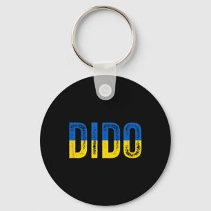 Dido Oekraïense Opa Oma Oekraïne Vlag Di Sleutelhanger