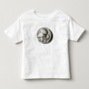 Didrachma van Heracles: buitenspiegelend Athena Kinder Shirts