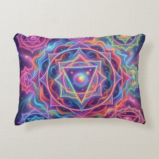 Die 7 Chakren´10 Accent Kussen (Voorkant)