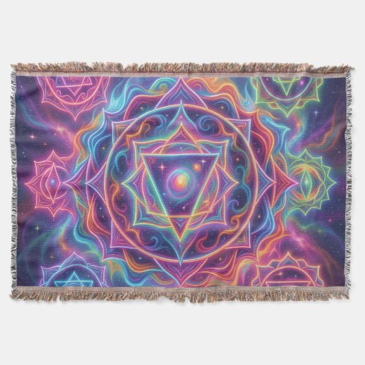 Die 7 Chakren´10 Deken (Voorkant)