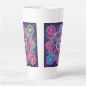 Die 7 Chakren´10 Latte Mok (Voorkant)