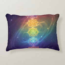 Die 7 Chakren´11 Accent Kussen