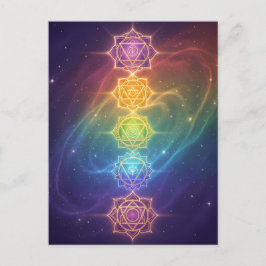 Die 7 Chakren´11 Feestdagenkaart