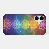 Die 7 Chakren´11 iPhone 16 Hoesje (Achterkant horizontaal)