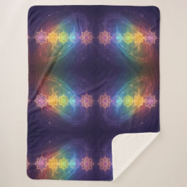 Die 7 Chakren´11 Sherpa Deken