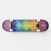 Die 7 Chakren´11 Skateboard (Horizontaal)