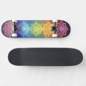 Die 7 Chakren´11 Skateboard (Horizontaal)
