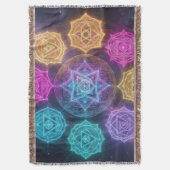 Die 7 Chakren´6 Deken (Voorkant Verticaal)