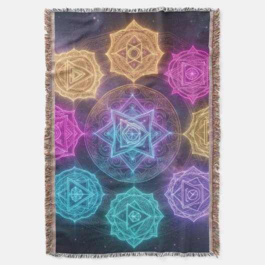 Die 7 Chakren´6 Deken (Voorkant Verticaal)