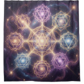 Die 7 Chakren´7 Douchegordijn (Voorkant)