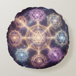 Die 7 Chakren´7 Rond Kussen