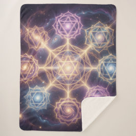 Die 7 Chakren´7 Sherpa Deken