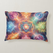 Die 7 Chakren´8 Accent Kussen (Achterkant)