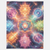 Die 7 Chakren´8 Fleece Deken (Voorkant)