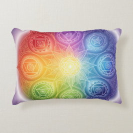 Die 7 Chakren´9 Accent Kussen