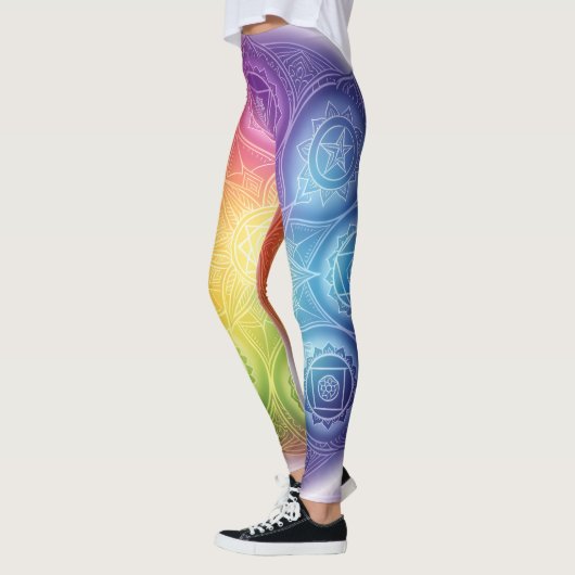 Die 7 Chakren´9 Leggings (Links)