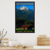 Die Alpspitze Poster (Keuken)