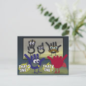 Die. ASL-briefkaart Briefkaart (Staand voorkant)