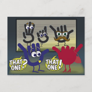 Die. ASL-briefkaart Briefkaart