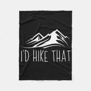 Die Berg Wandelen Wandelreizen Kamperen Fleece Deken