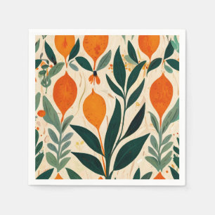 Die boerderijgloed servet