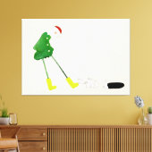 Die Boots 2014 Canvas Afdruk (Insitu (Woonkamer))