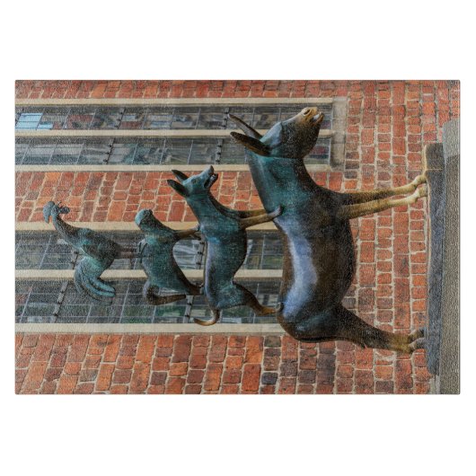 Die Bremer Stadtmusikanten Snijplank (Voorkant)