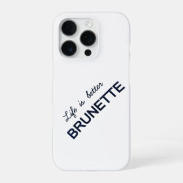 Die Brunette Energie iPhone 16 Pro Hoesje