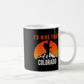 Die Colorado zonsondergang bergwandelaar zou ik wa Koffiemok
