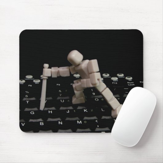 Die Computer, sterf! Muismat (Met muis)