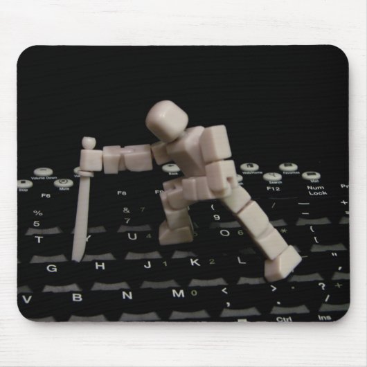 Die Computer, sterf! Muismat (Voorkant)