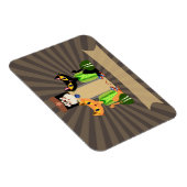 Die coole steegkatten magneet (Rechterzijde)