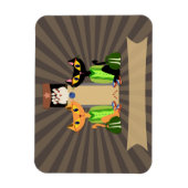 Die coole steegkatten magneet (Verticaal)