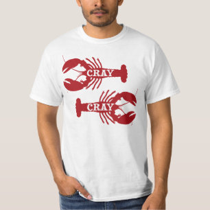 Die Cray Crayfish Crustacean T-shirt